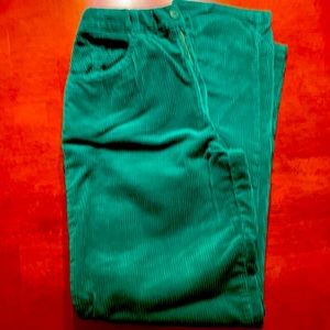 United Colors of Benetton Dark Green Corduroy
